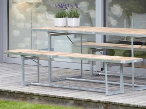 Jan Kurtz JEVER Bank - klappbar - Thermo-Kiefer / feuerverzinkt 45 x 220 x 35 Jan Kurtz JEVER Bank - klappbar - Thermo-Kiefer / feuerverzinkt 45 x 220 x 35