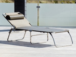 Fiam AMIGO-BIG aluminium Dreibeinliege / Sonnenliege in vielen Farben 40 x 75 207 Fiam AMIGO-BIG aluminium Dreibeinliege / Sonnenliege in vielen Farben 40 x 75 207
