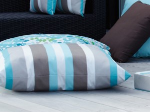 Jan Kurtz SOMNIA BIG Kissen in meerblau, braun natur, schwarz, weiß, Streifen Tarifa oder Blume Greenwich Jan Kurtz SOMNIA BIG Kissen in meerblau, braun natur, schwarz, weiß, Streifen Tarifa oder Blume Greenwich