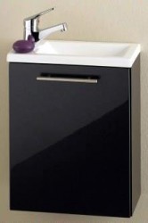 Handwaschplatz Aktzent Gäste WC Waschplatz Gästebad Waschbecken Waschtisch Badschrank anthrazit Handwaschplatz Aktzent Gäste WC Waschplatz Gästebad Waschbecken Waschtisch Badschrank anthrazit