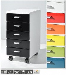 Büro Rollcontainer Hochglanz Front Weiß Schwarz Grün Rot Gelb Orange Petrol 28 x 57 x 40 Büro Rollcontainer Hochglanz Front Weiß Schwarz Grün Rot Gelb Orange Petrol 28 x 57 x 40