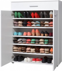 Schuhschrank Schuhkommode Dielenschrank 3675 weiß 89 x 120 x 37 Schuhschrank Schuhkommode Dielenschrank 3675 weiß 89 x 120 x 37